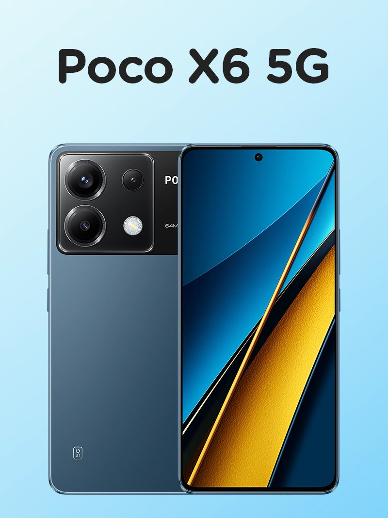 Poco X6 - Best Fast Charging & Performance